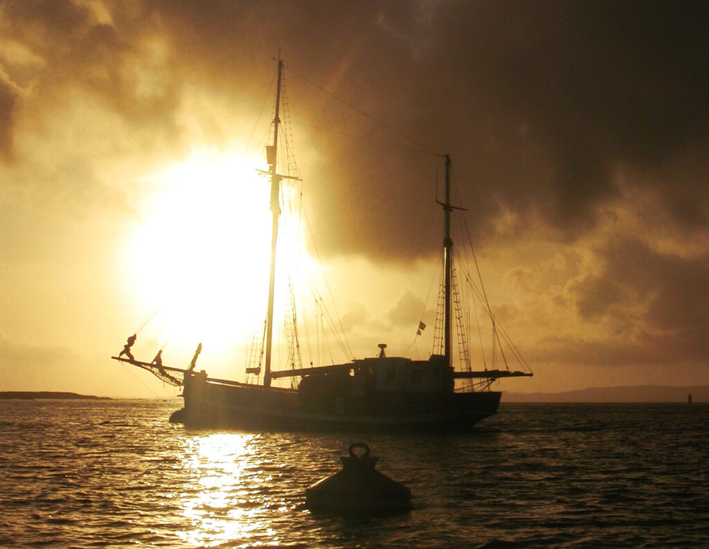 Ship at Night